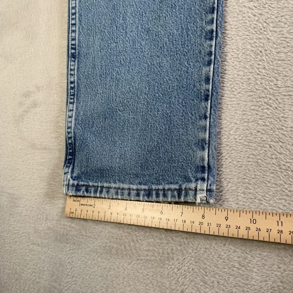 Vintage Wrangler 13MWZGK Cowboy Cut‎ Jeans Mens 40x32 Light Wash Blue Straight